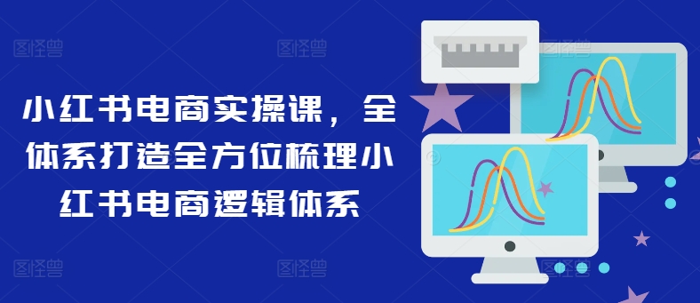 小红书电商实操课，全体系打造全方位梳理小红书电商逻辑体系-咖脉互联