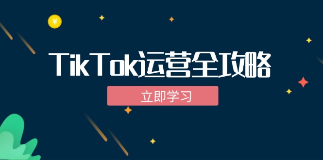 （12739期）TikTok实战运营全攻略：从下载软件到变现，抖音海外版实操教程-咖脉互联