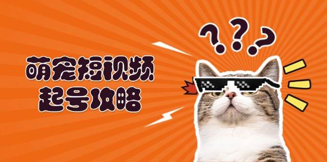 萌宠短视频起号攻略：定位搭建推流全解析，助力新手轻松打造爆款-咖脉互联