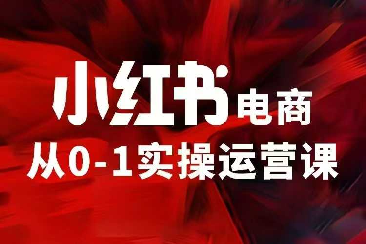 小红书电商运营，97节小红书vip内部课，带你实现小红书赚钱-咖脉互联