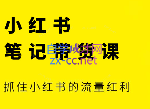 张宾·小红书笔记带货课(更新4月)-咖脉互联