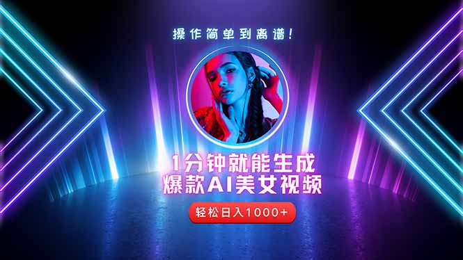 2025年最强副业：用AI做短视频，从零开始打造爆款账号！-咖脉互联