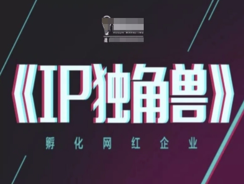 IP独角兽，孵化网红企业，ip教程-咖脉互联