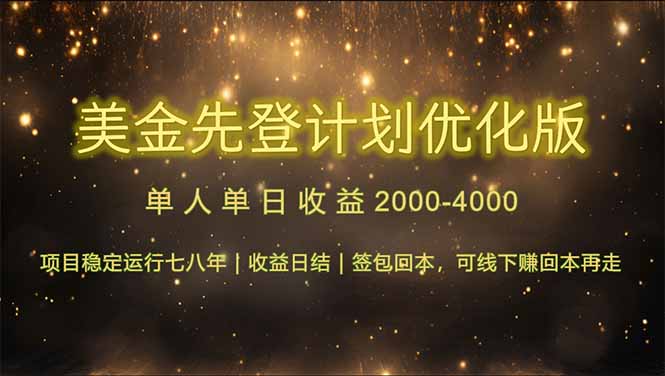 连续7-8年创单日收益冠军项目，日收益$600-1200-咖脉互联