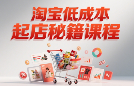 子枫老师·淘宝低成本起店系统课-咖脉互联