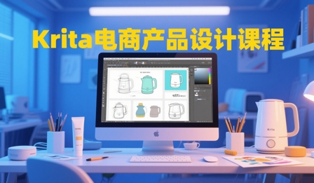大梦老师·Krita电商产品设计课程-咖脉互联