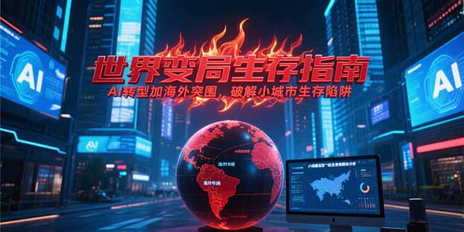 付费文章《世界变局生存指南，AI转型加海外突围，破解小城市生存陷阱》-咖脉互联