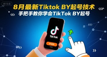 8月最新Tiktok搬运起号技术,手把手教你学会TikTok搬运起号-咖脉互联