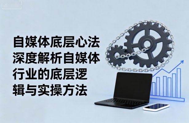 自媒体底层心法,深度解析自媒体行业的底层逻辑与实操方法-咖脉互联