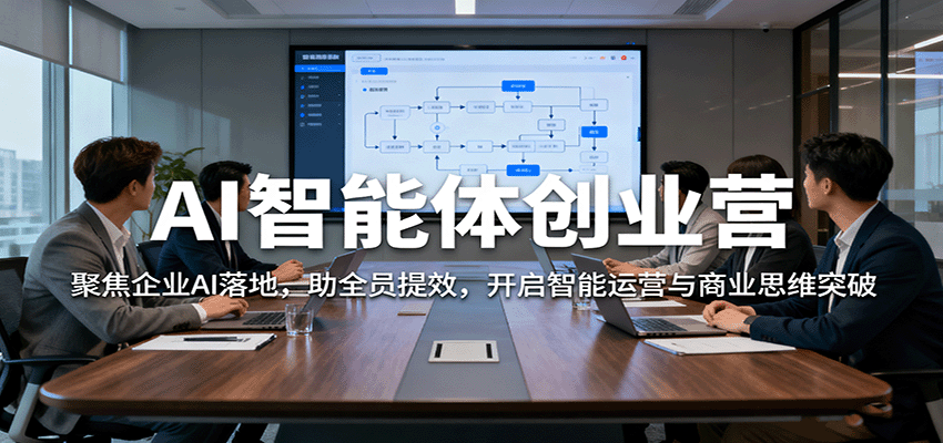 图片[1]-AI智能体创业营：聚焦企业AI落地，助全员提效，开启智能运营与商业思维突破-咖脉互联