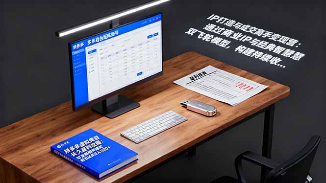 IP打造与成交高手变现营:通过商业IP+经典智慧双飞轮模型 构建持续收钱系统-咖脉互联