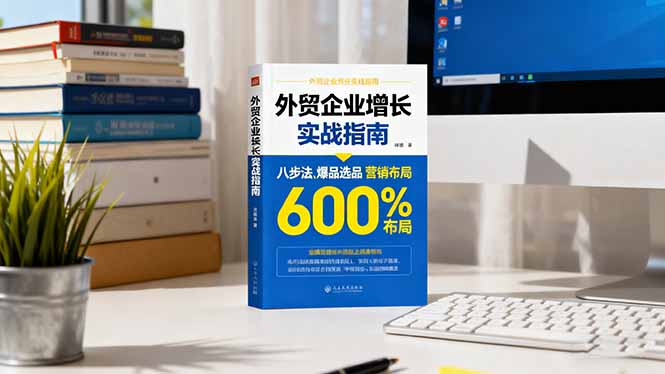 外贸企业增长实战指南,八步法、爆品选品、营销布局,业绩增长300%-咖脉互联