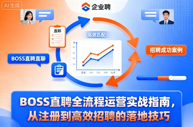 BOSS直聘全流程运营实战指南,从注册到高效招聘的落地技巧-咖脉互联