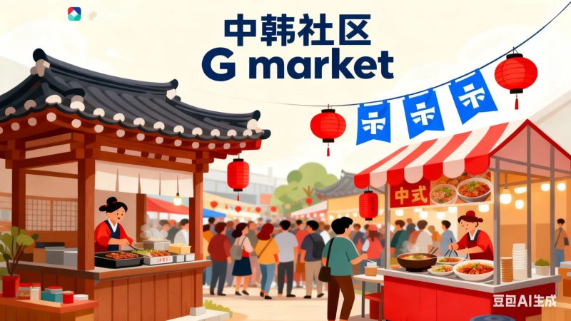 中韩跨境流量盈利项目：韩国G market双11专属合作计划-咖脉互联