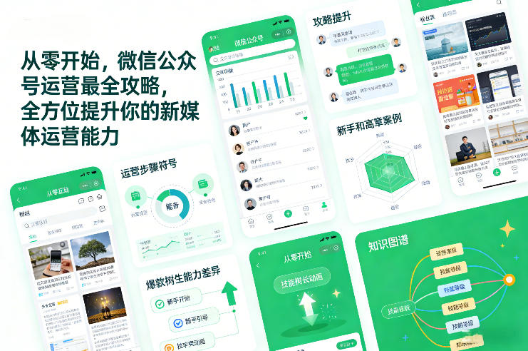 从零开始,微信公众号运营最全攻略,全方位提升你的新媒体运营能力-咖脉互联