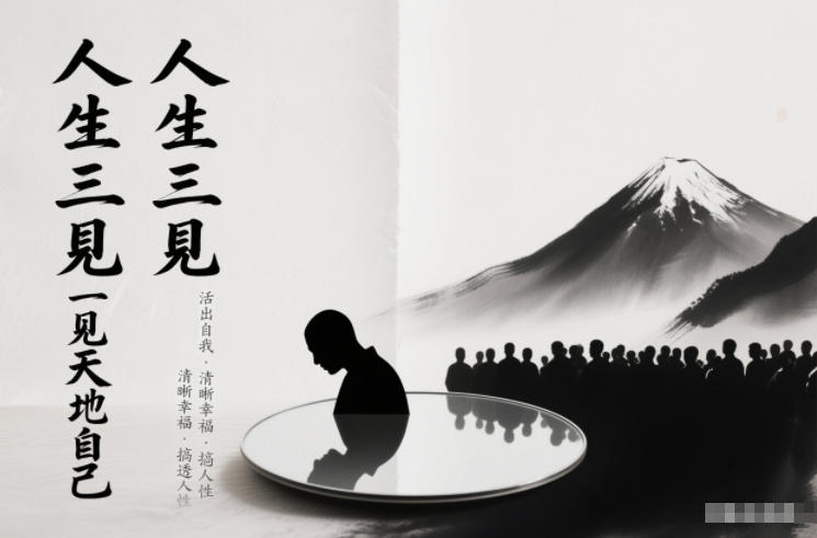 人生三见一见天地见众生见自己，活出自我拥有清晰幸福人生，搞透人性-咖脉互联