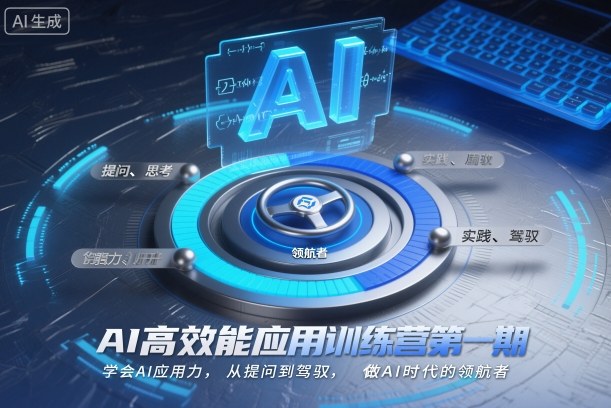 AI高效能应用训练营第一期，学会AI应用力，从提问到驾驭，做AI时代的领航者(更新)-咖脉互联