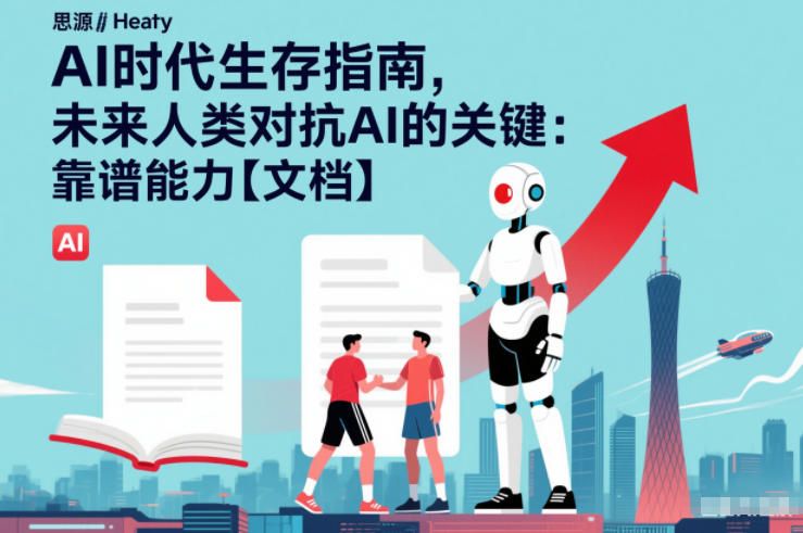 AI时代生存指南，未来人类对抗AI的关键：靠谱能力【文档】-咖脉互联