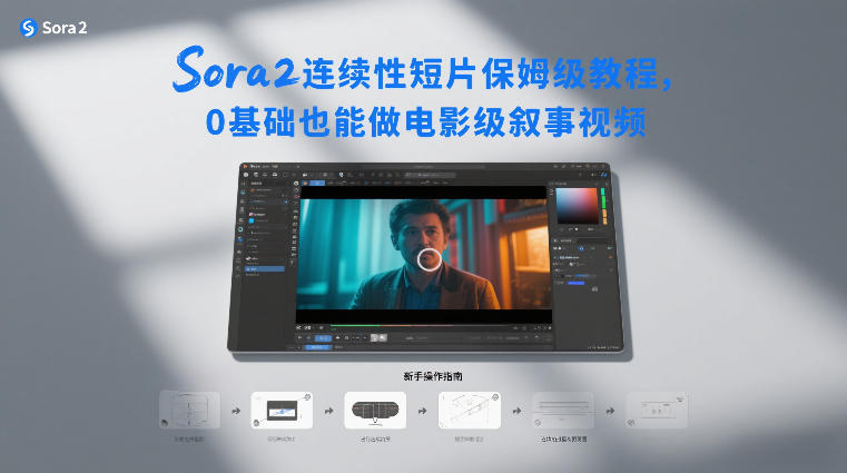 Sora2连续性短片保姆级教程,0基础也能做电影级叙事视频-咖脉互联