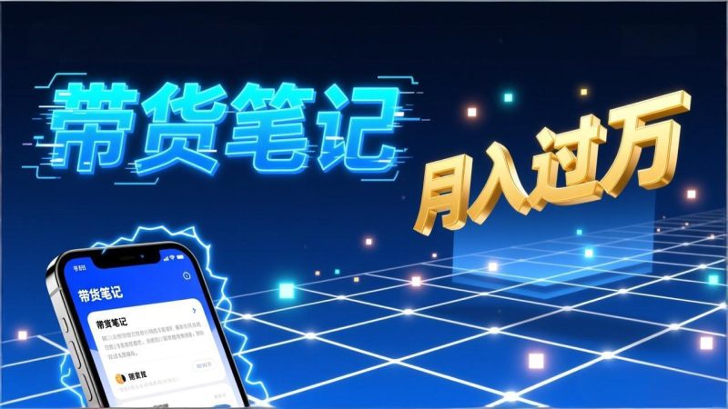 小红书爆款笔记带货实战:拆解封面标题正文全要素,手把手教你单篇笔记带货月入过万-咖脉互联