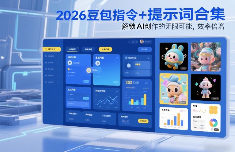 2026豆包指令+提示词合集,解锁AI创作的无限可能,效率倍增-咖脉互联