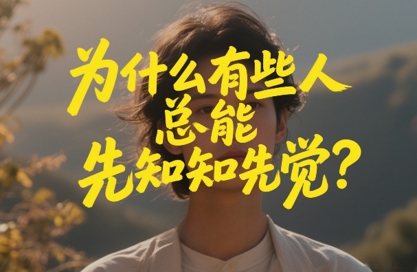 付费文章：为什么有些人总能先知先觉？-咖脉互联