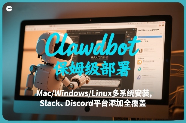 Clawdbot保姆级部署，从入门介绍、Mac/Windows/Linux多系统安装，到Slack、Discord平台添加全覆盖-咖脉互联