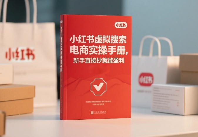 小红书虚拟搜索电商实操手册,新手直接抄就能盈利-咖脉互联