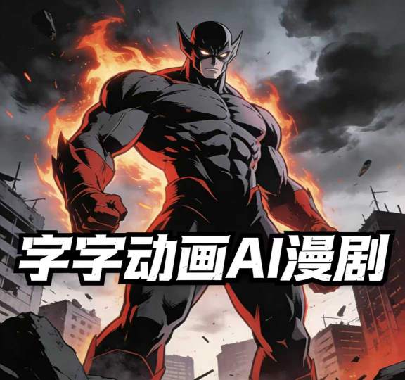 字字动画AI漫剧2026年第1期系统课程,小白看完就能学会实操的漫剧课,单人月收1-3W-咖脉互联
