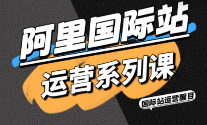 醒目老师·阿里国际站运营系列课(更新3月)-咖脉互联