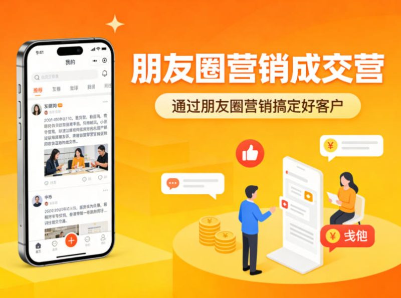朋友圈营销成交营,通过朋友圈营销来搞定好客户-咖脉互联