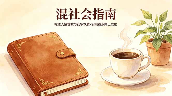 付费文章:混社会指南,吃透人情世故与竞争本质,实现稳步向上发展-咖脉互联
