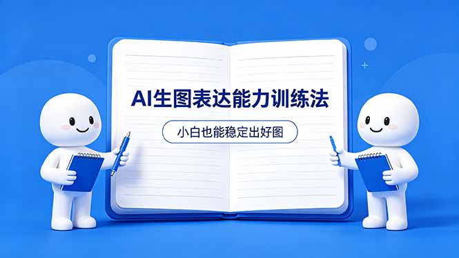 AI生图不是做漂亮图，而是表达能力。这套方法让小白也能稳定出好图-咖脉互联