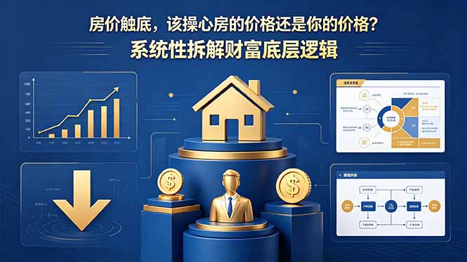 付费文章:房价触底,该操心房的价格还是你的价格?系统性拆解财富底层逻辑-咖脉互联